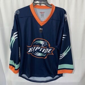 New York Riptide NLL Lacrosse Jersey Blue Youth Size XL‎ ProJoy NWOT